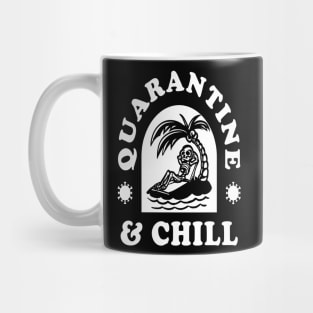 Social Distancing Quarantine & Chill Mug